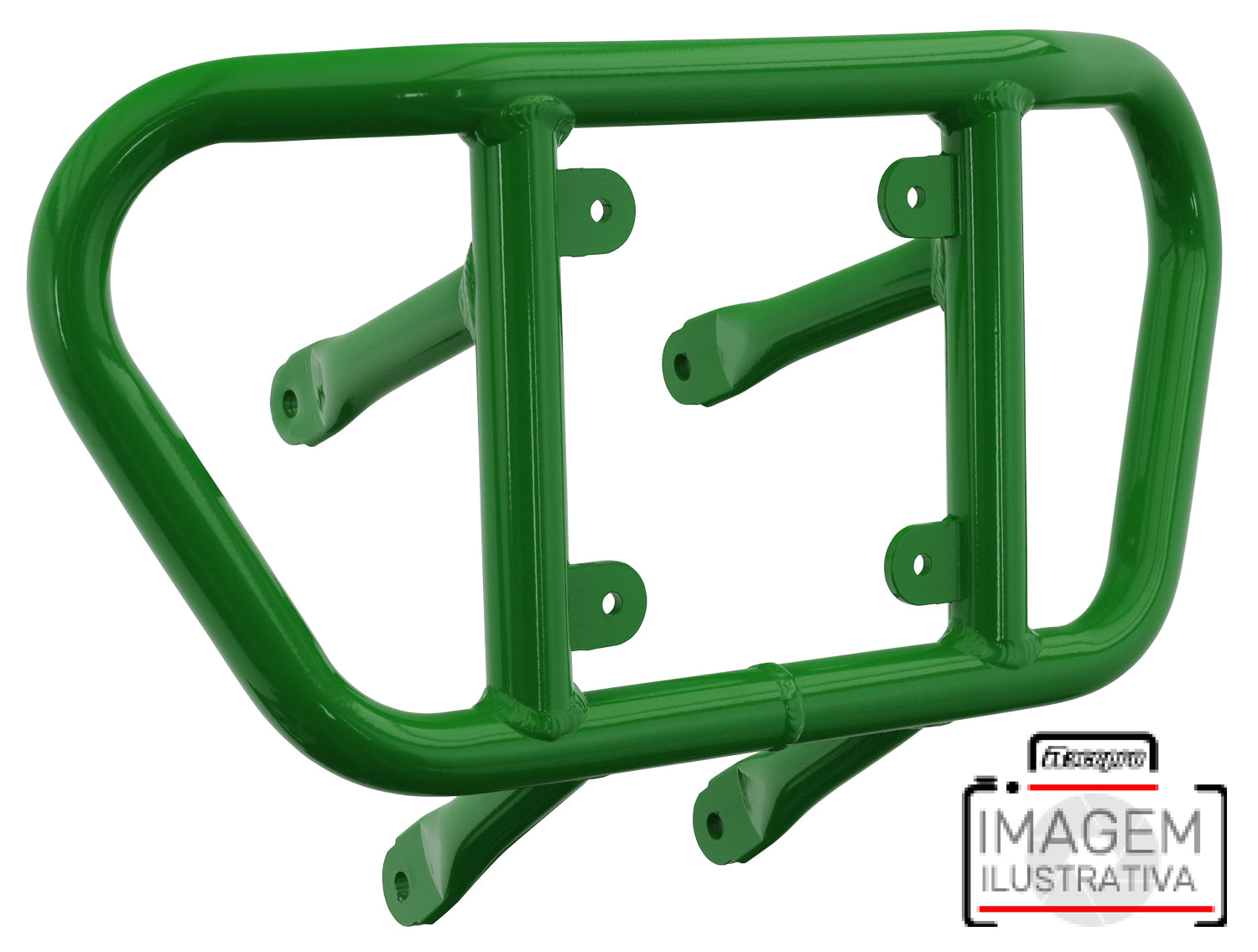 Crosspro - Tube for Front Bumper CR02 For Yamaha YFZ 450-Green Tube