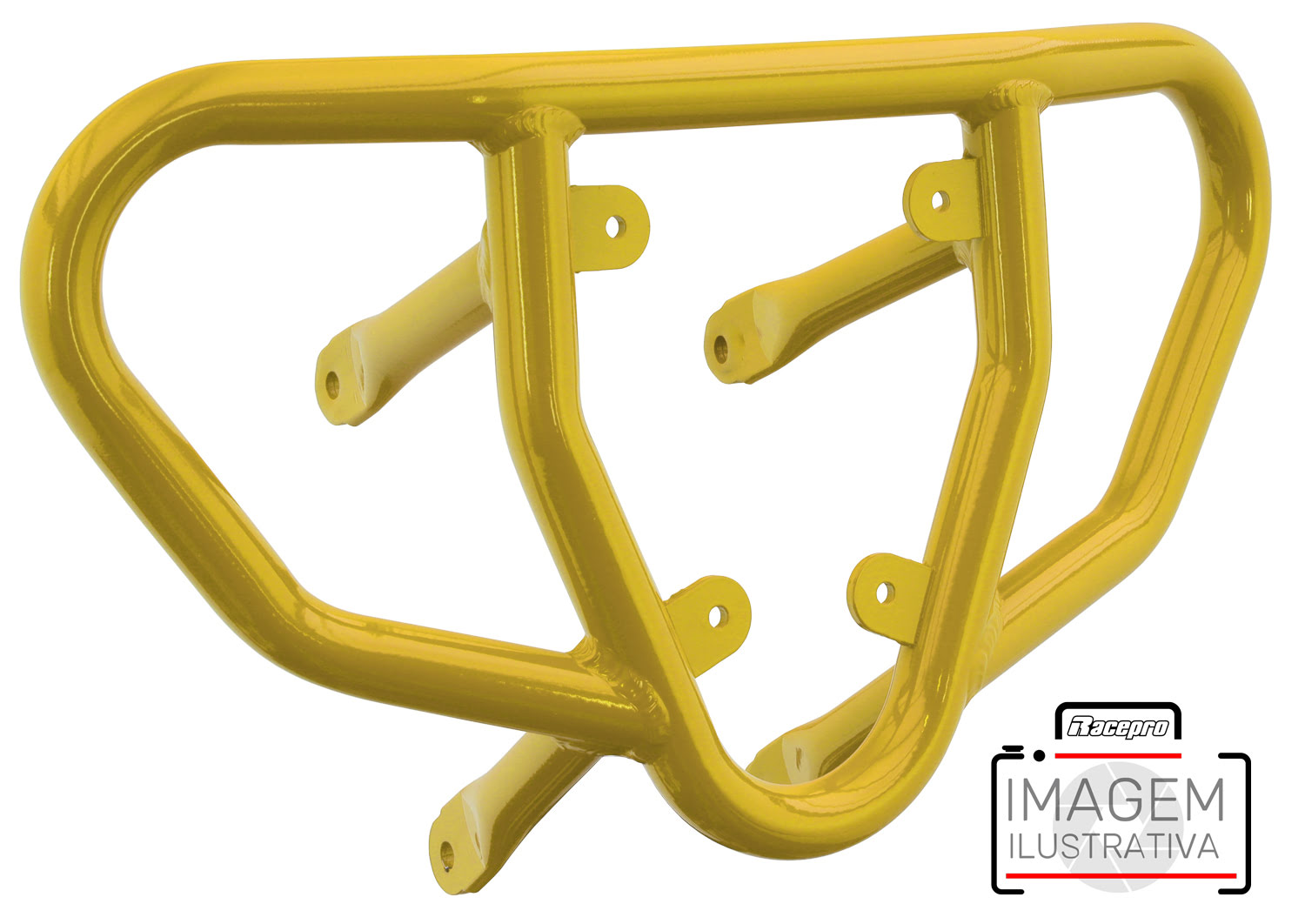 Crosspro - Tube for Front Bumper CR03 For Arctic Cat 400 DVX, Honda TRX 400, TRX 450, Honda TRX 400, Kawasaki KFX 400, Suzuki LT-Z 400-Yellow Tube