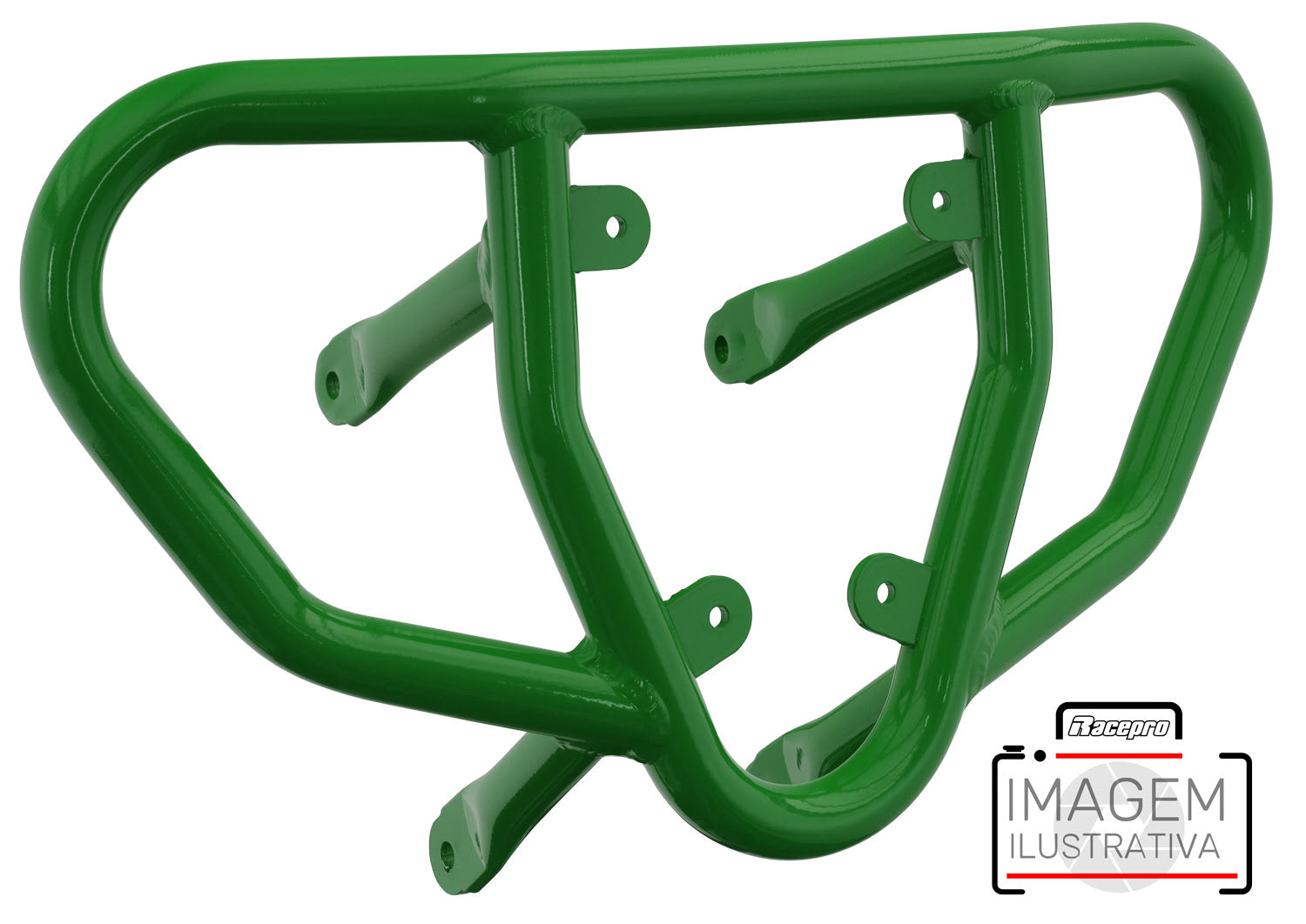 Crosspro - Tube for Front Bumper CR03 For Arctic Cat 400 DVX, Honda TRX 400, TRX 450, Honda TRX 400, Kawasaki KFX 400, Suzuki LT-Z 400-Green Tube