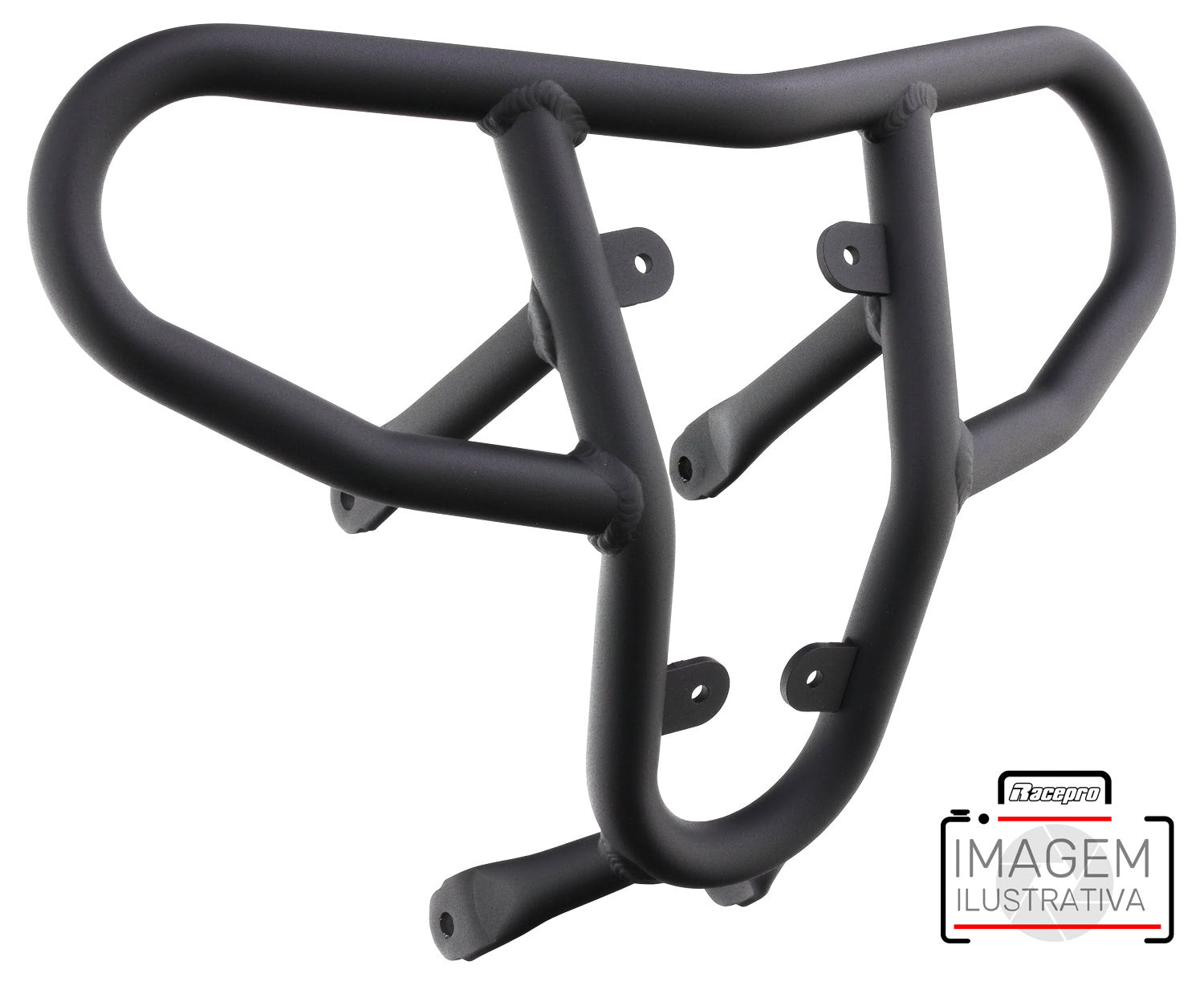 Crosspro - Tube for Front Bumper CR04 For Can Am (BRP) DS 450-Textured Black Tube