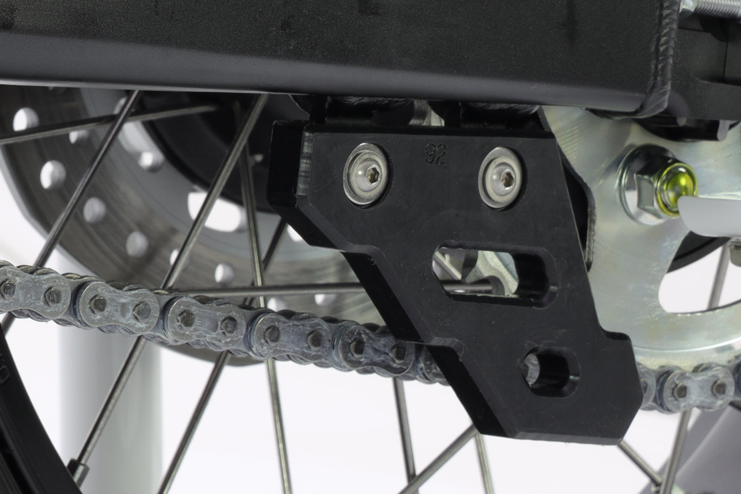 Crosspro - Chain Guard Fin DTC For Honda XL 750 Transalp-DTC Black