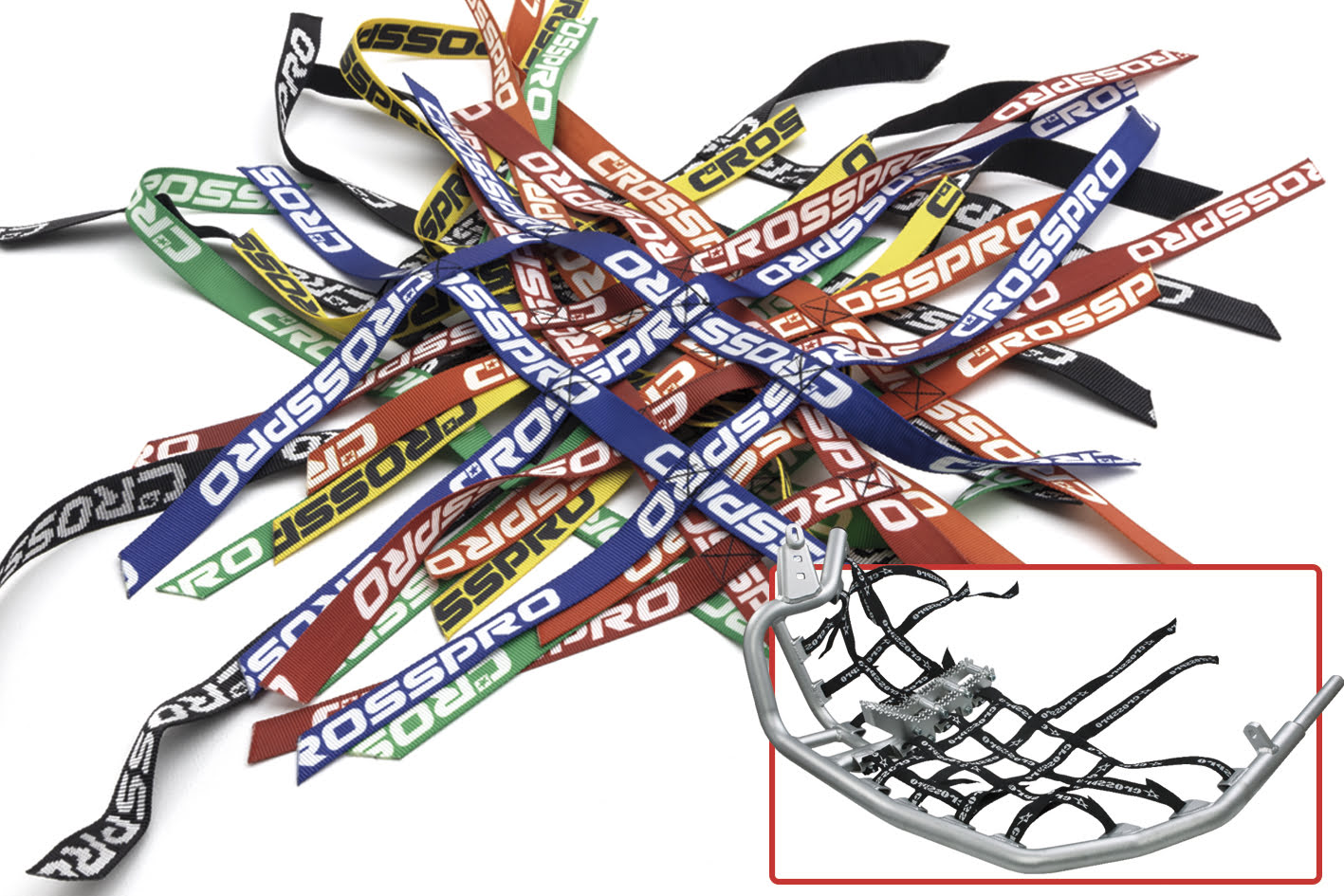 Crosspro - Replacement Nerf Bar Belts / Net (3x4x4)