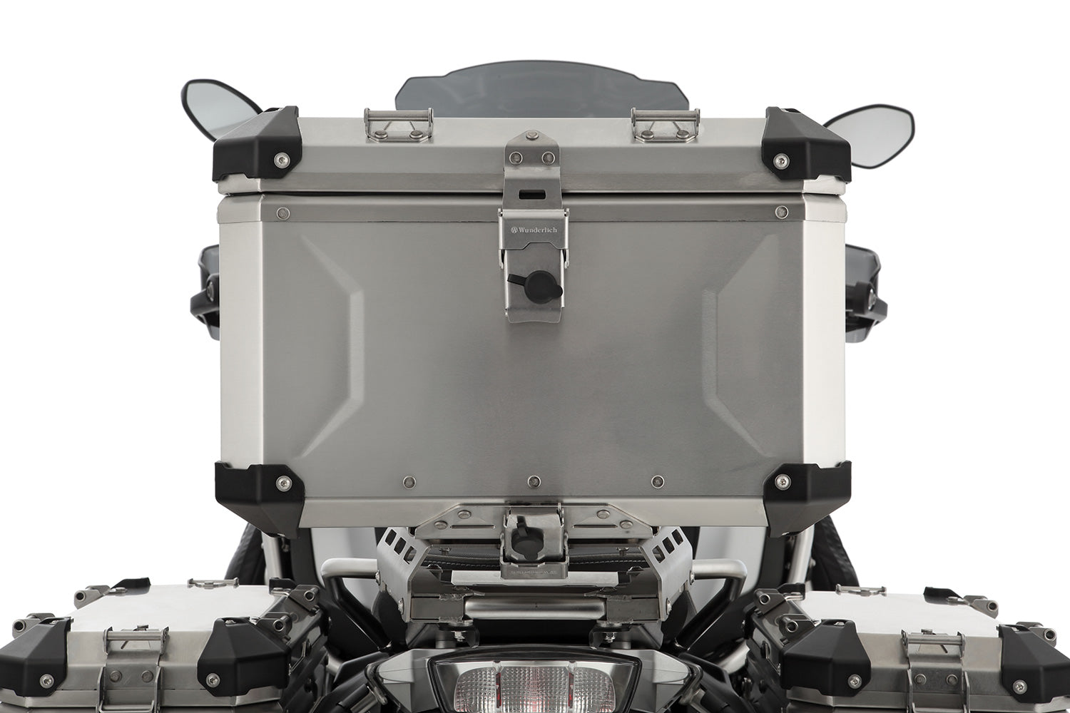 EXTREME maXLine topcase with a staggering 47 litres of storage volume - so big that you can stow a standard helmet in it