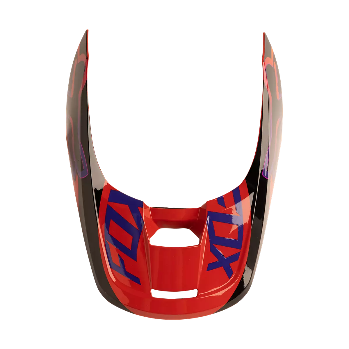 Fox Racing - V1 Helmet Visor - Venz-Flo Red (30195-110)