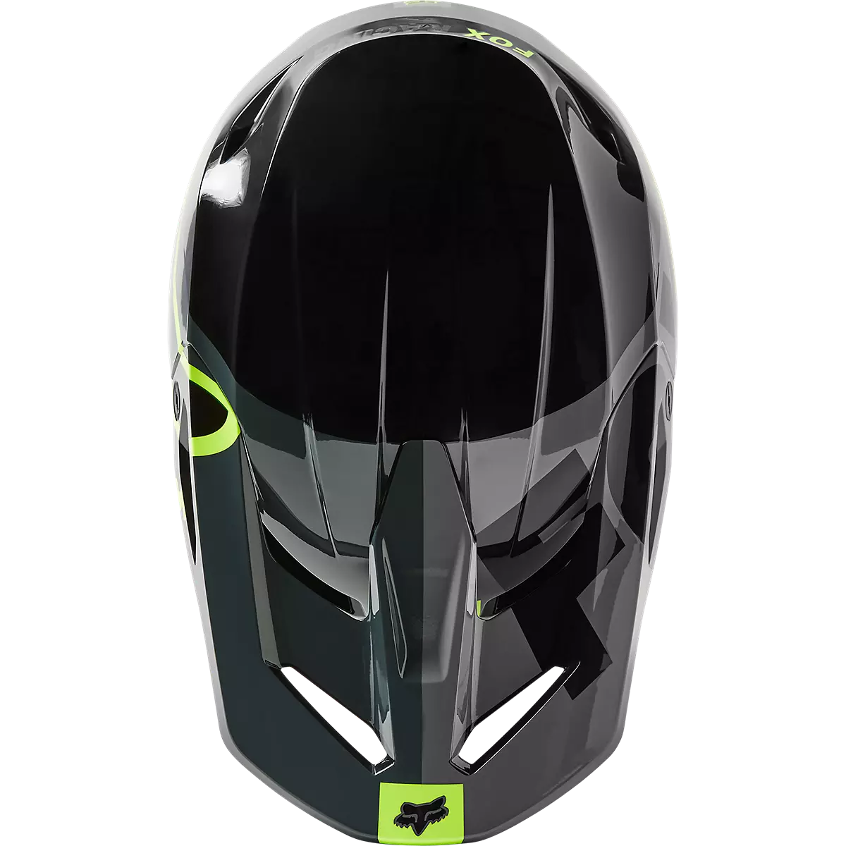 Fox Racing - V1 Xpozr Helmet Dot/Ece Youth-Black/Grey (30264-014)