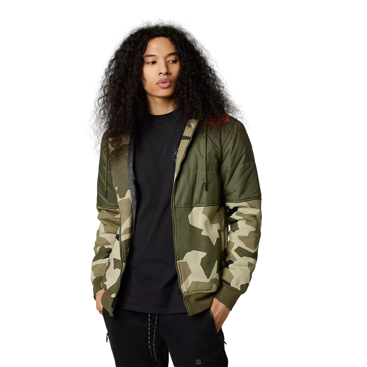 Fox Racing - Lindon Sasquatch Fleece-Olive Camo (30276-461)