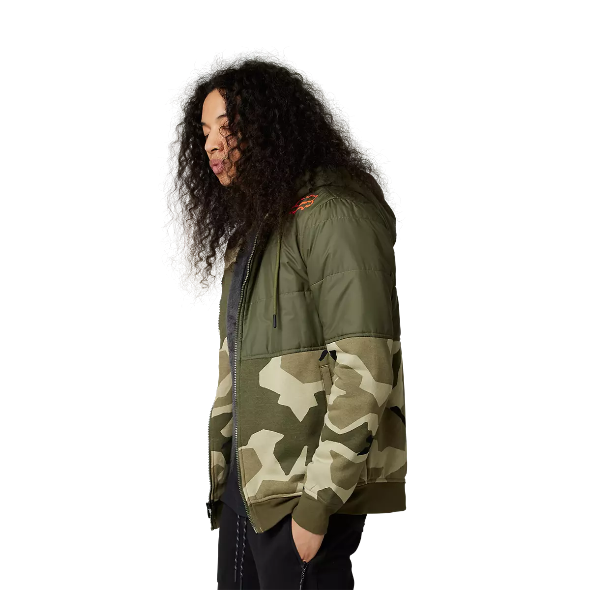 Fox Racing - Lindon Sasquatch Fleece-Olive Camo (30276-461)