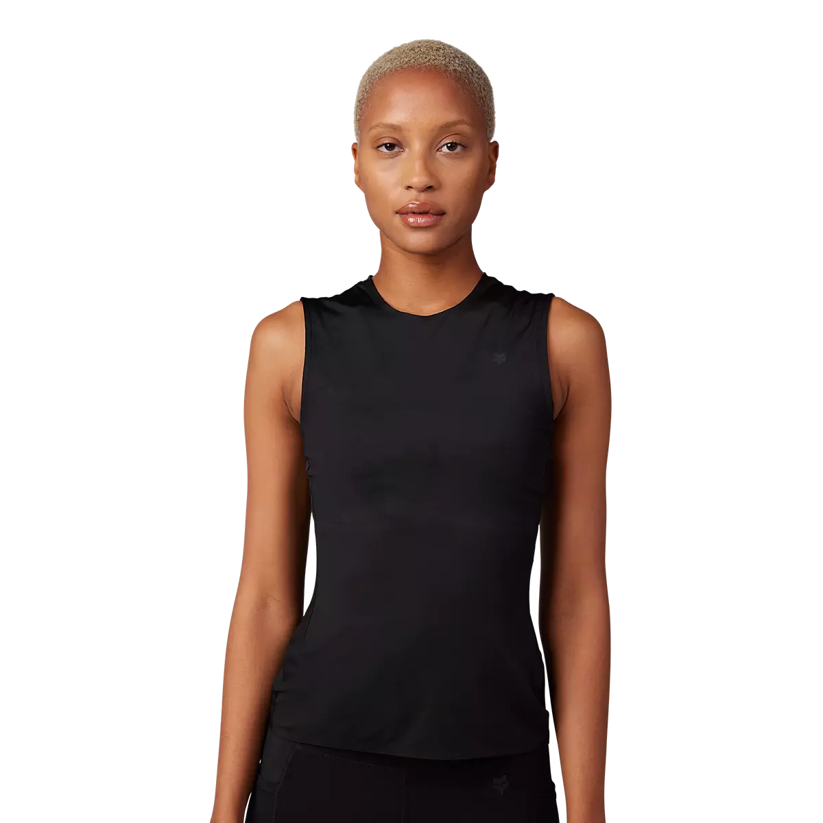 Fox Racing - Womens Tecbase Sleeveless Shirt-Black (30306-001)