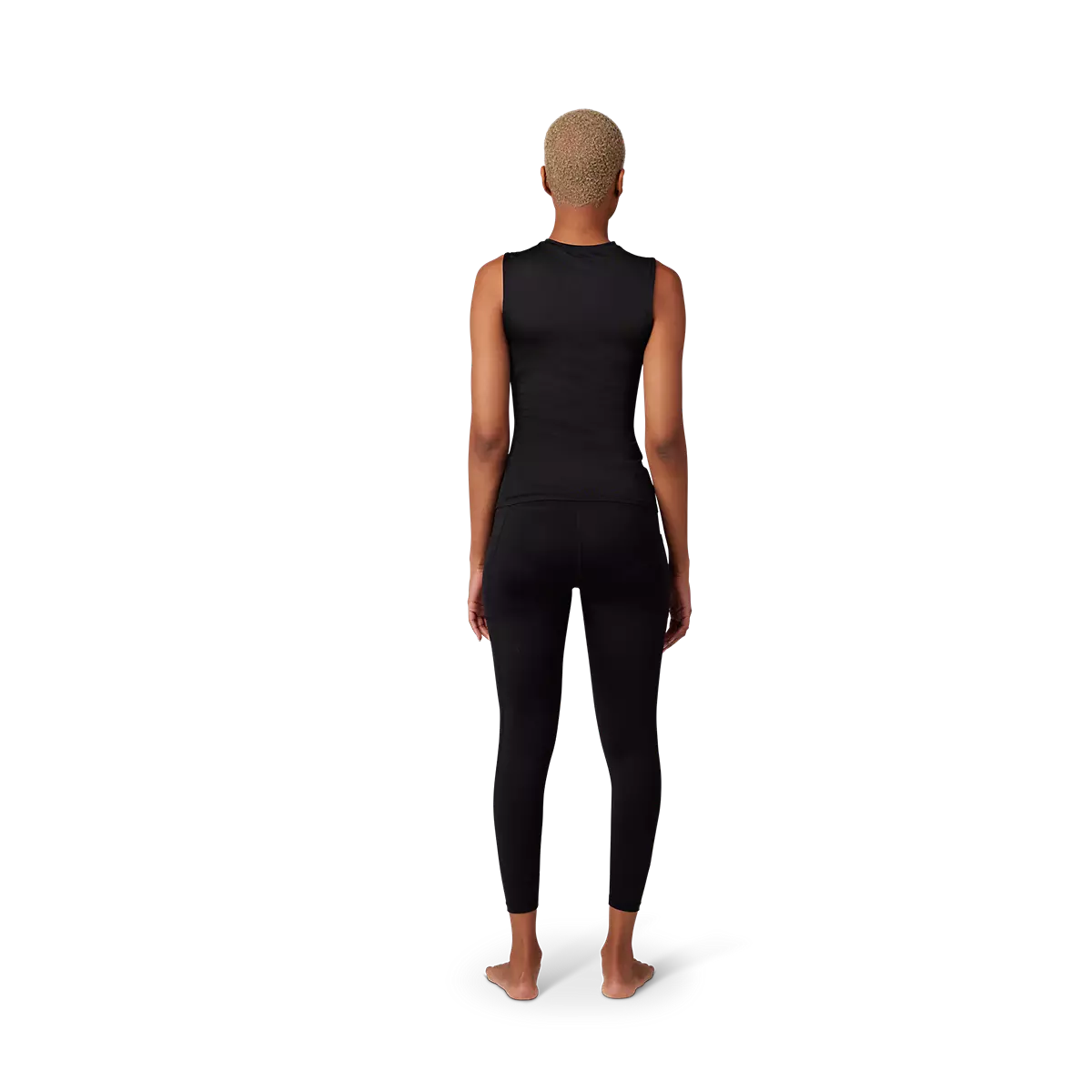 Fox Racing - Womens Tecbase Sleeveless Shirt-Black (30306-001)