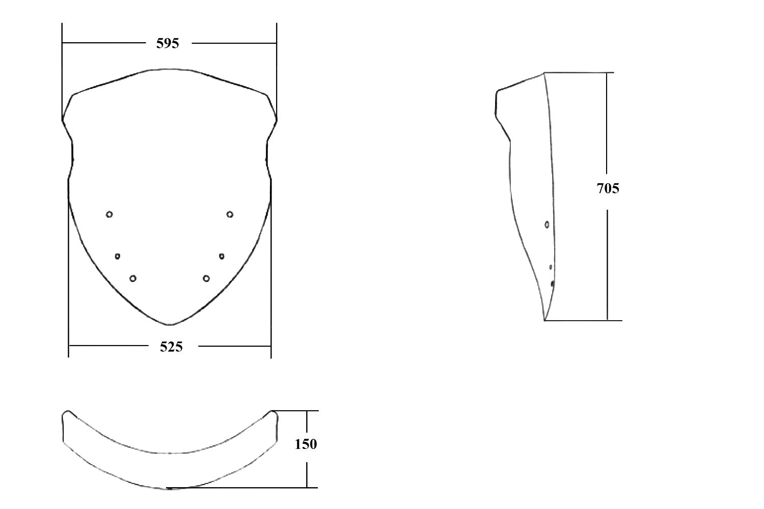 Wunderlich windshield MARATHON R 1200 RT - complete your BMW ✔ Premium components ✔ Integrated design ➜ Order now