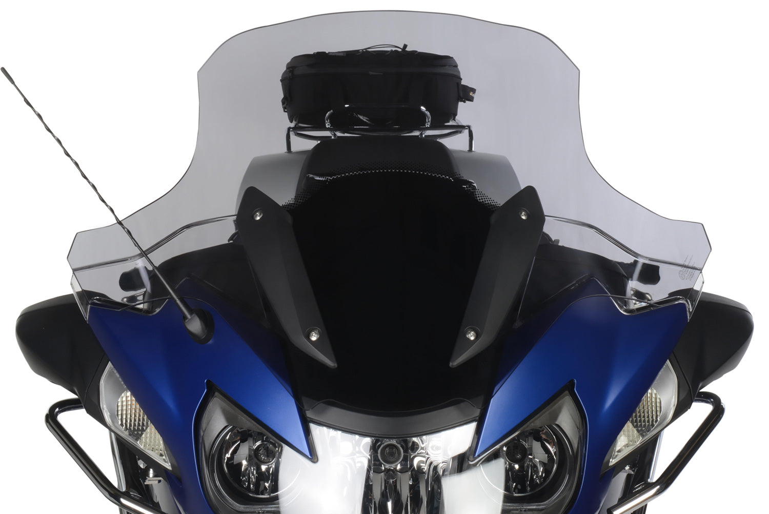 Wunderlich Touring Screen R 1200/1250 RT LC smoked grey.A luxury touring screen for Tourers.Optimal relief of head,upper body and shoulders