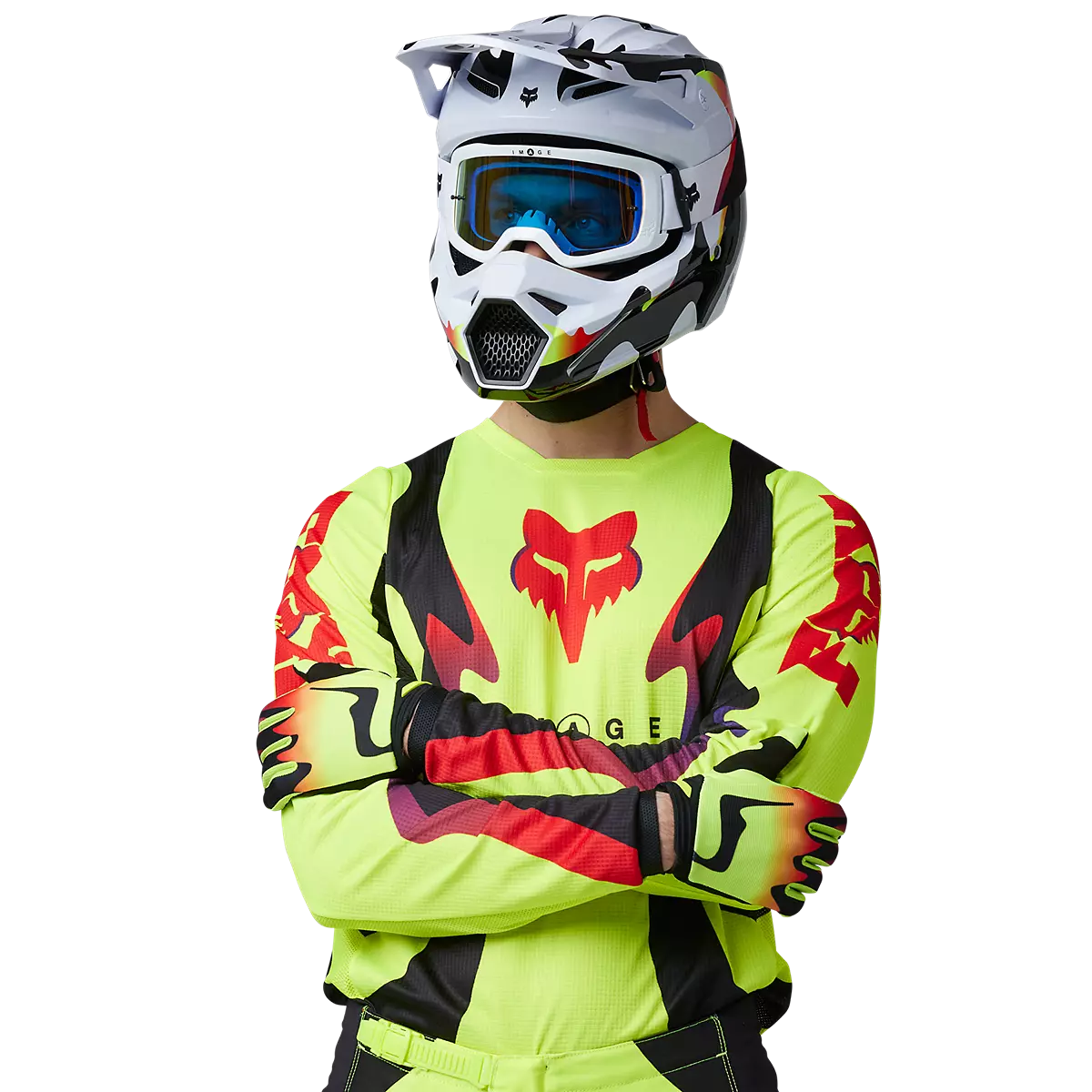 Fox Racing - 180 Kozmik Jersey-Flo Yellow (30449-130)