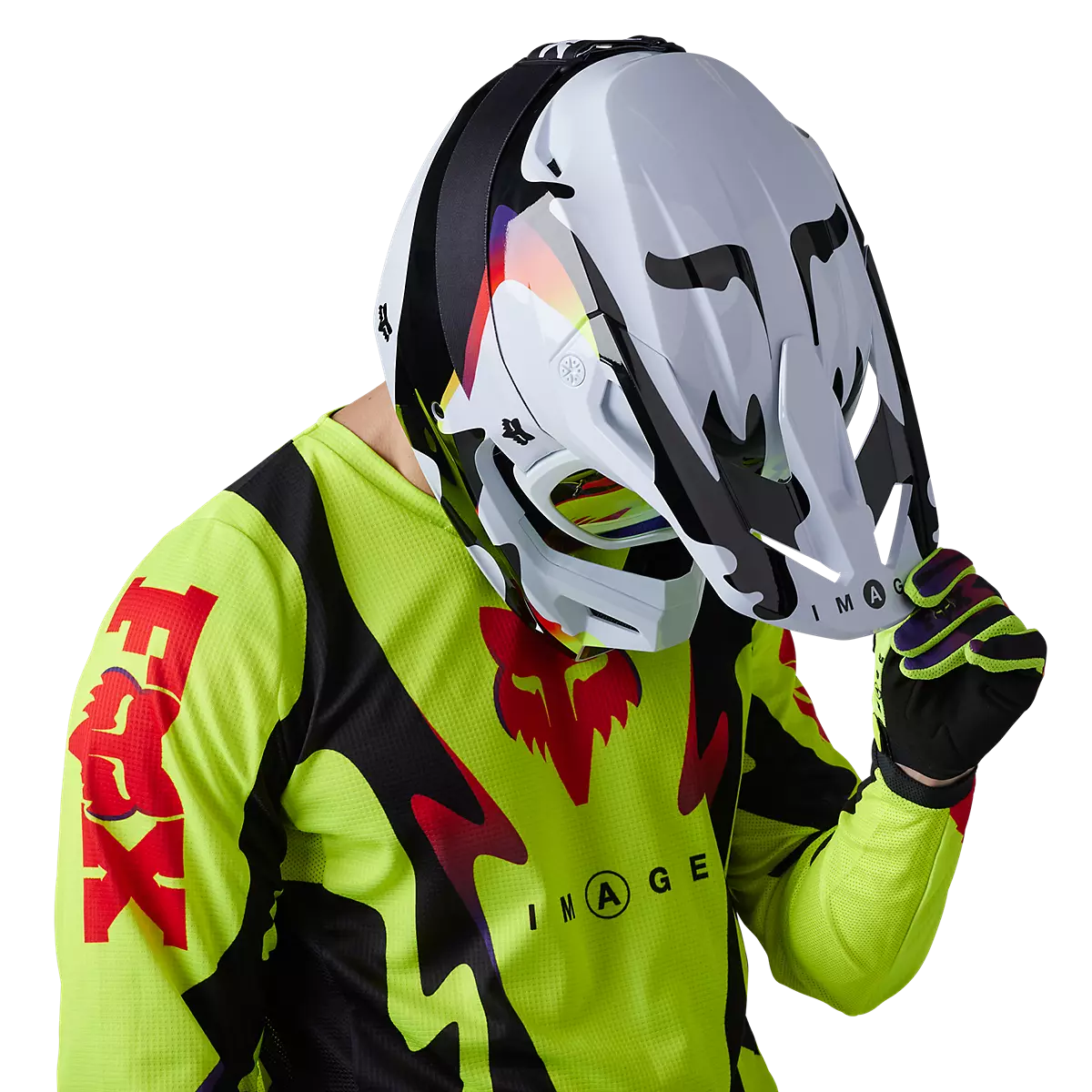 Fox Racing - 180 Kozmik Jersey-Flo Yellow (30449-130)