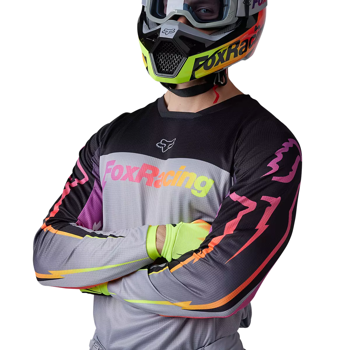 Fox Racing - 180 Statk Jersey-Steel Gray (30450-172)