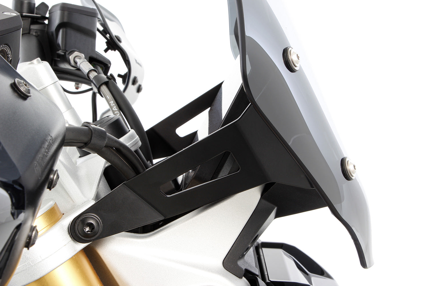 Wunderlich windshield reinforcement R 1250 R - complete your BMW ✔ Premium components ✔ Integrated design ➜ Order now