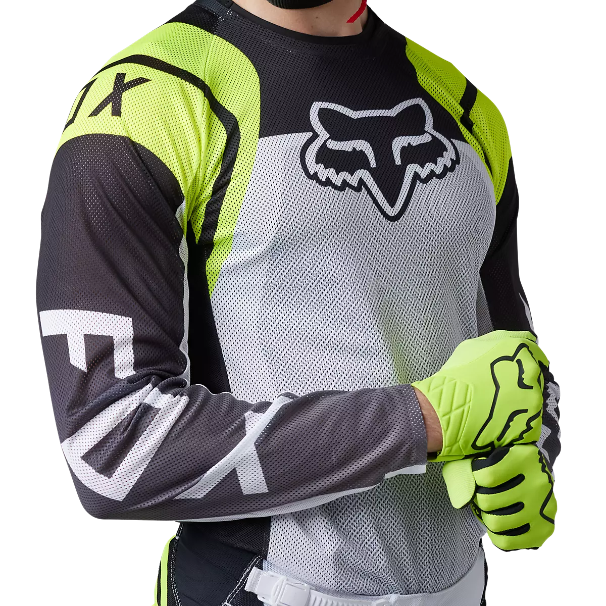 Fox Racing - Airline Jersey Sensory-Flo Yellow (30453-130)