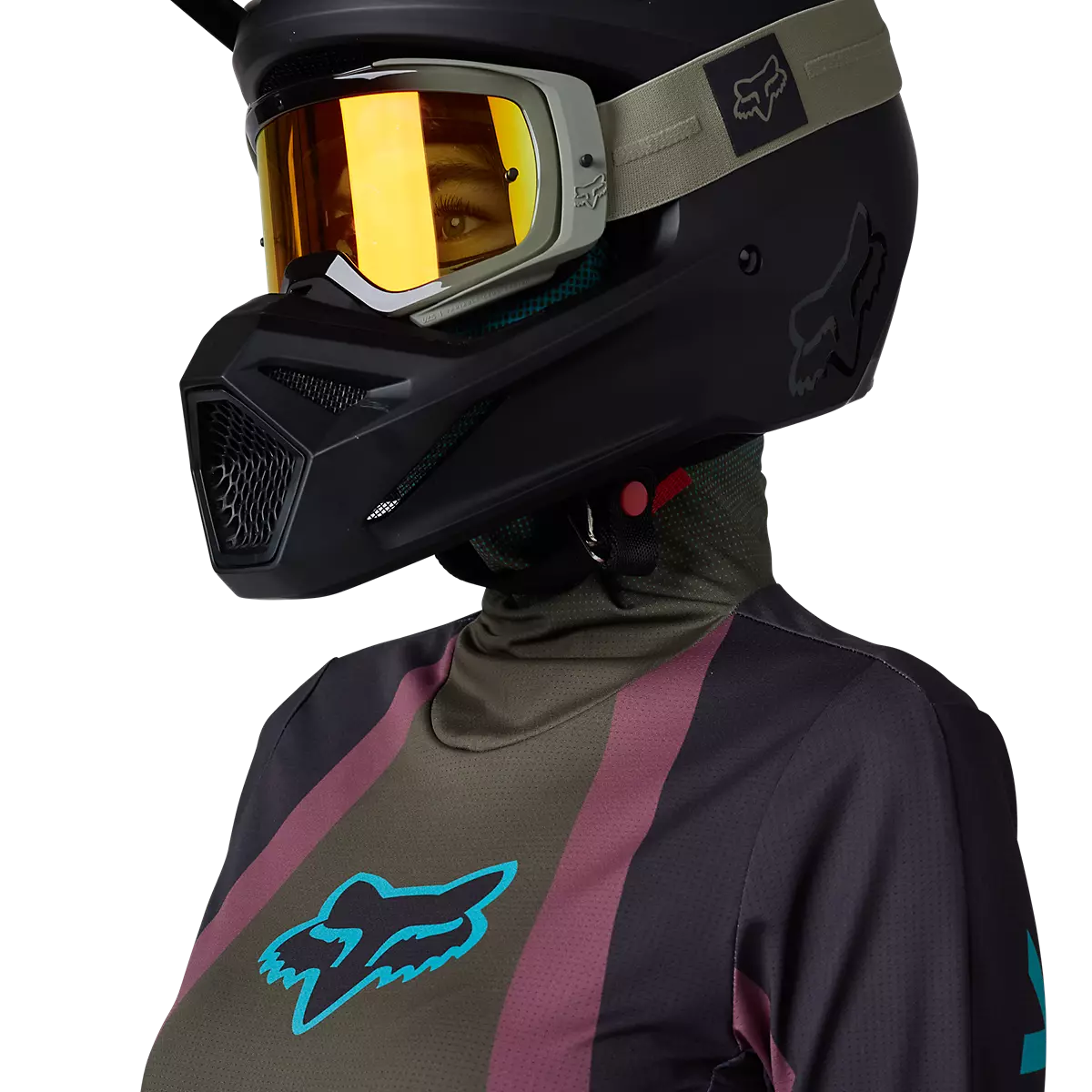 Fox Racing - Womens Ranger Drive Jersey Krux-Teal (30470-176)