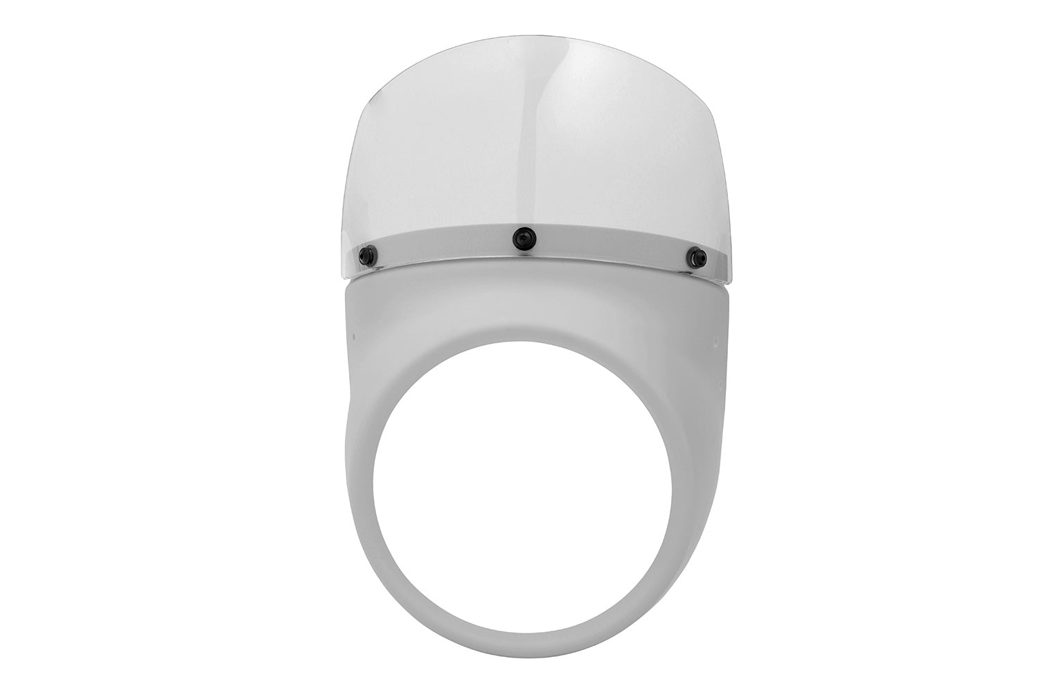 Short windshield for »VINTAGE« cockpit fairing for the R nine T. Available in transparent and smoky.