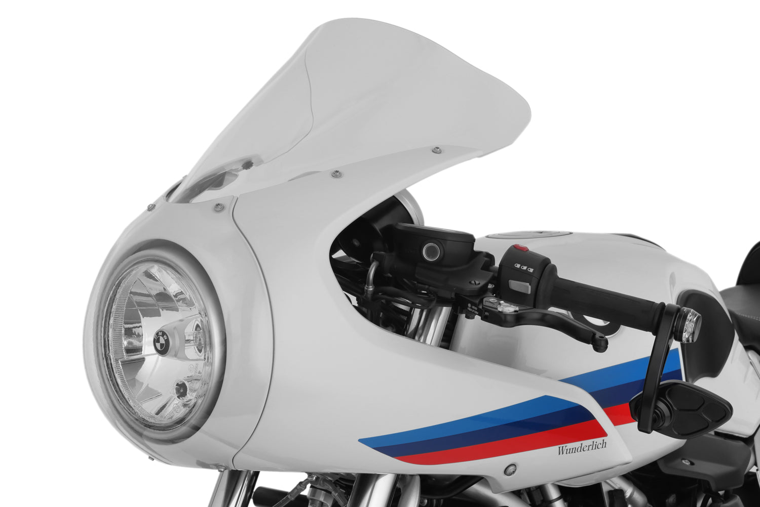 Wunderlich TT windshield R nineT Racer - complete your BMW ✔ Premium components ✔ Integrated design ➜ Order now