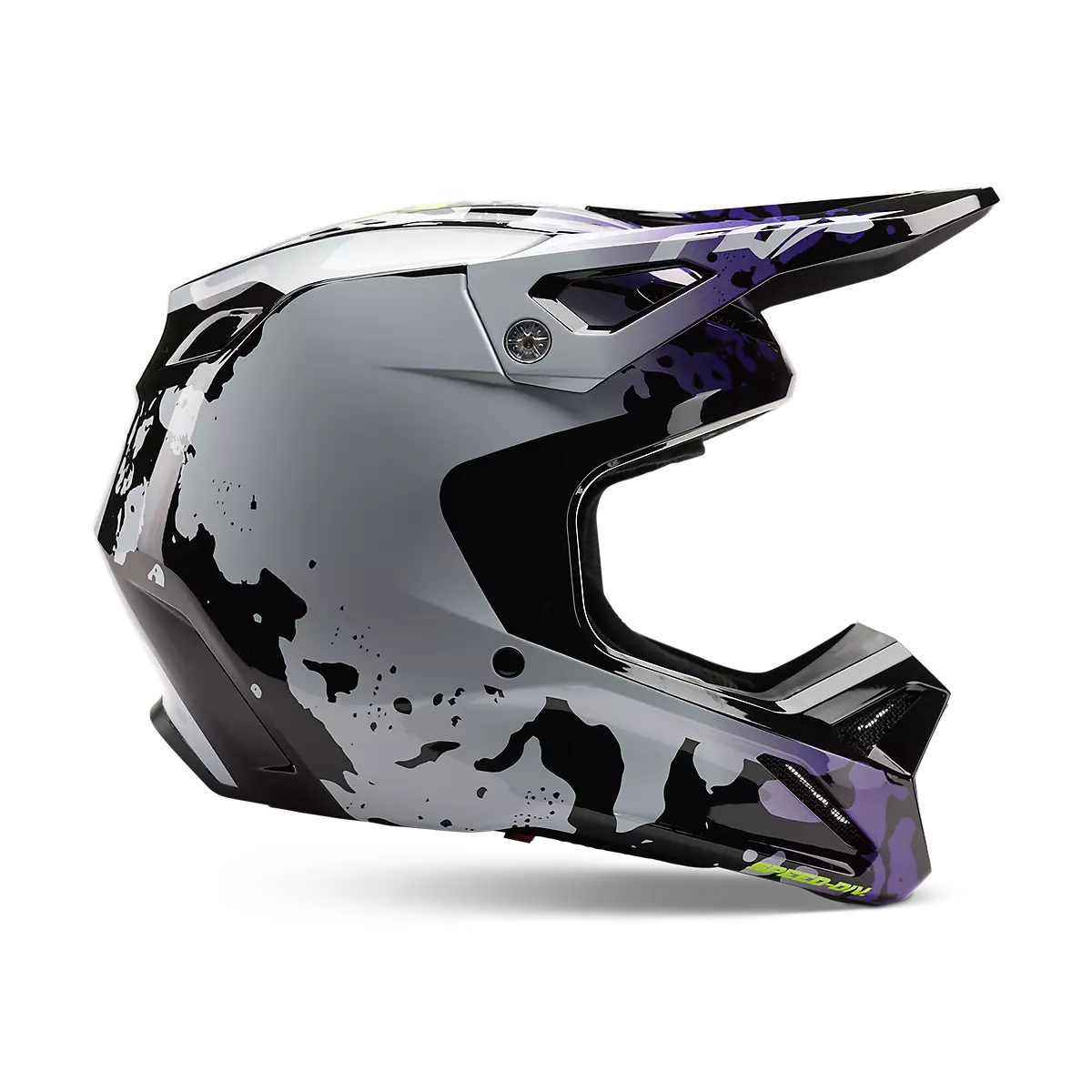 Fox Racing - YTH V1 Morphic Helmet-Black/White (30483-018)