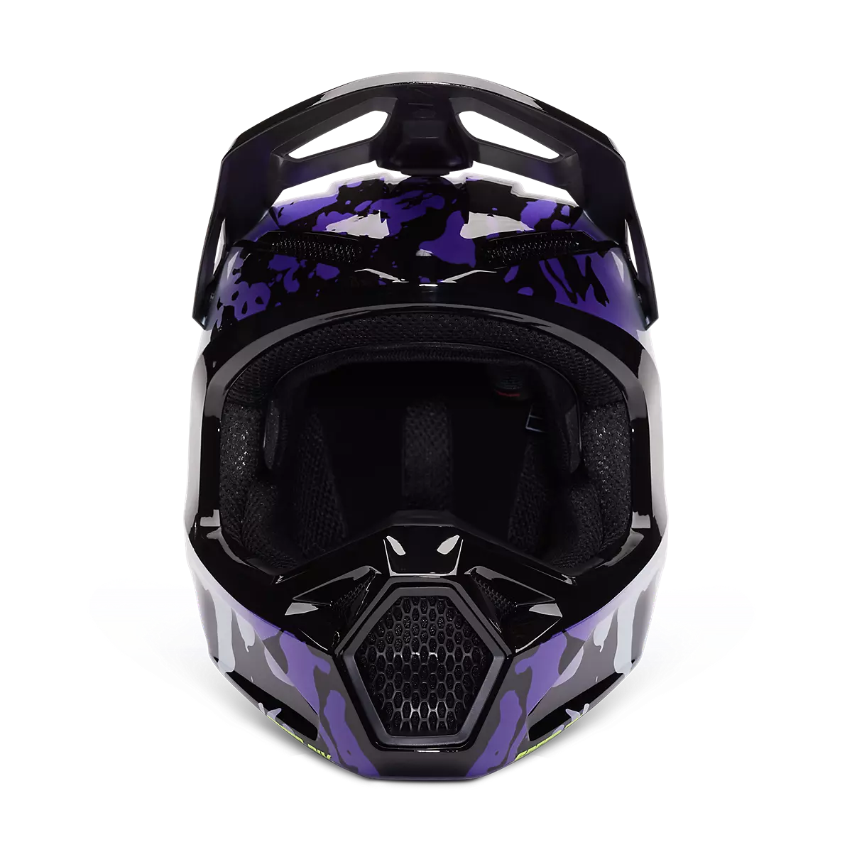 Fox Racing - YTH V1 Morphic Helmet-Black/White (30483-018)