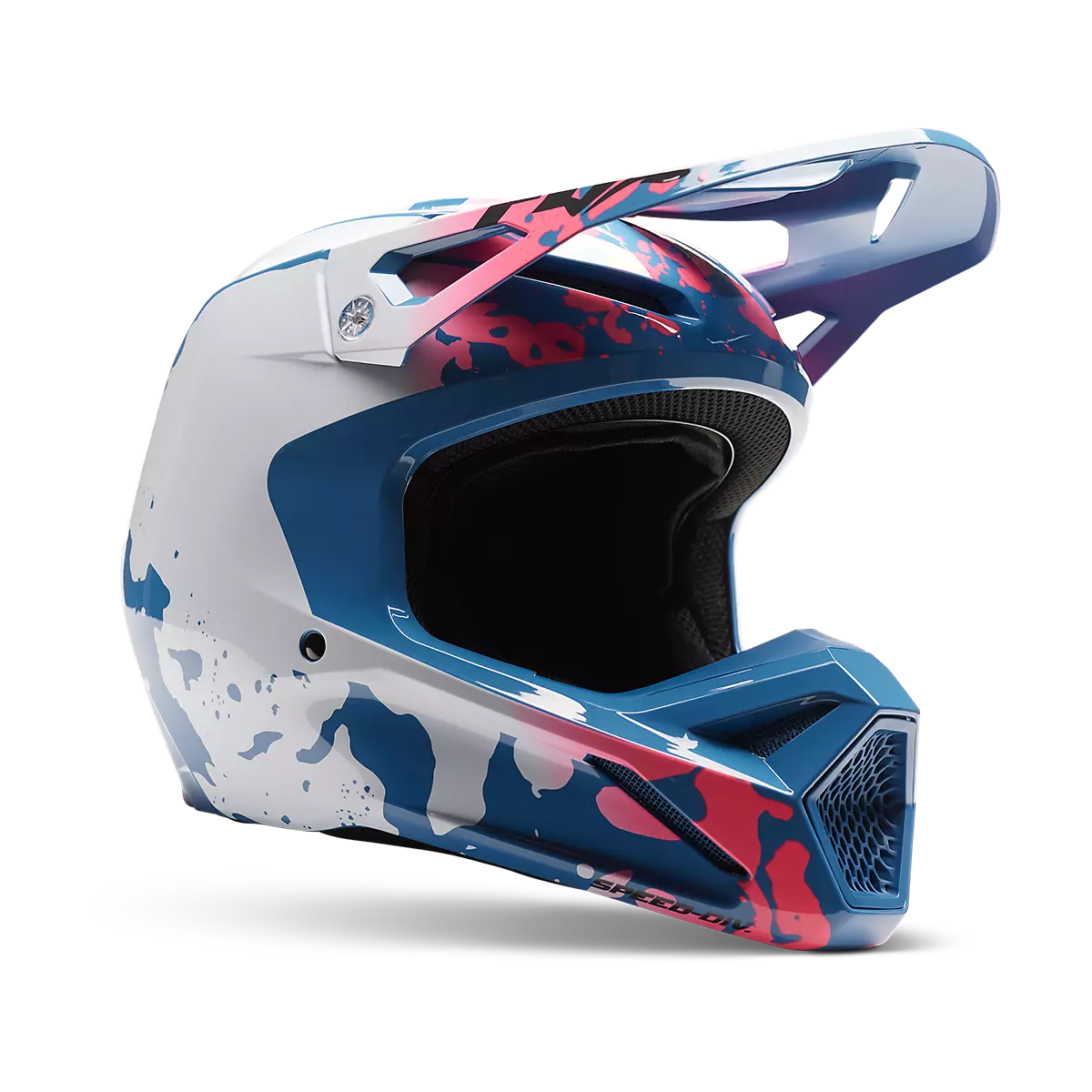 Fox Racing - YTH V1 Morphic Helmet-Blueberry (30483-430)