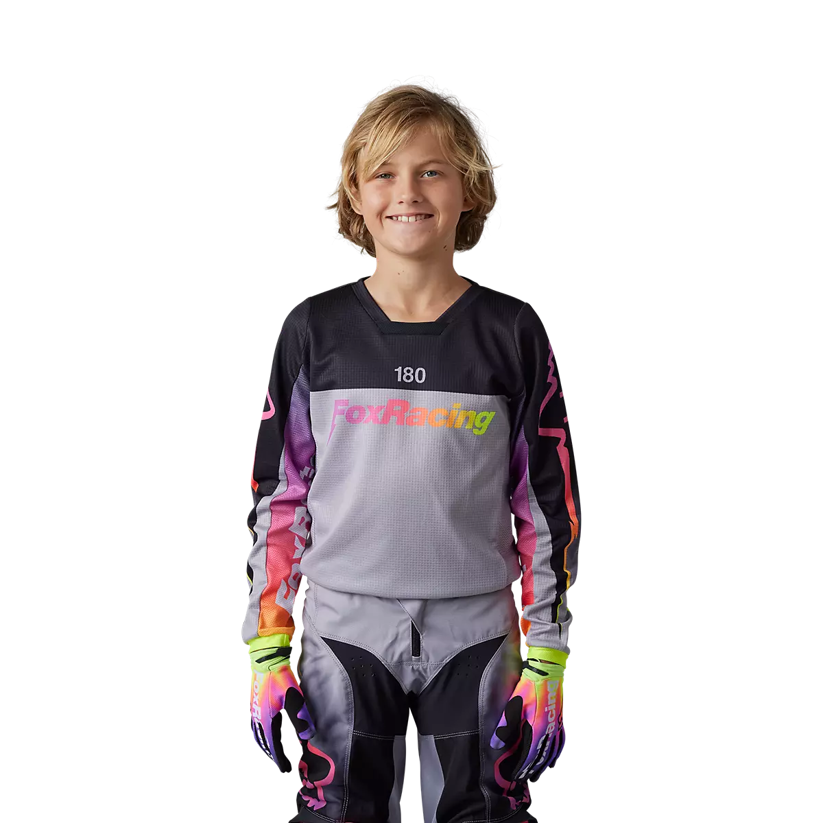 191972793103 30487-172YXL 180 YTH STATK JERSEY Steel Gray