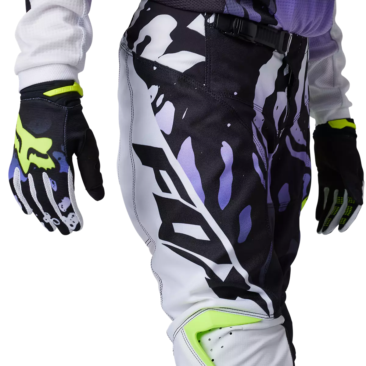 Fox Racing - 180 Youth Morphic Pants-Black/White (30490-018)