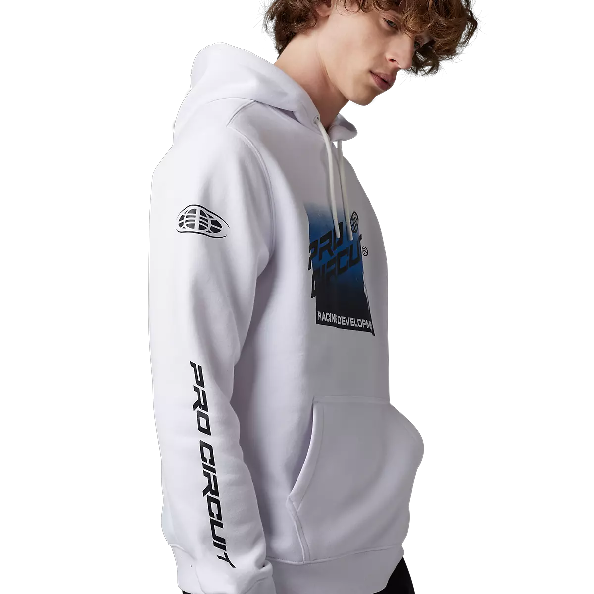 Fox Racing - Foyl Pro Circuit Pullover Fleece-White (30572-008)