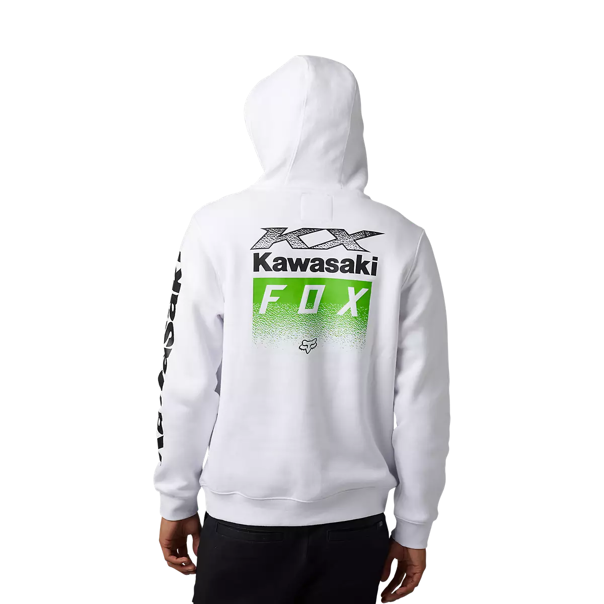 Fox Racing - Fox X Kawasaki Pullover Hoodie-White (30573-008)