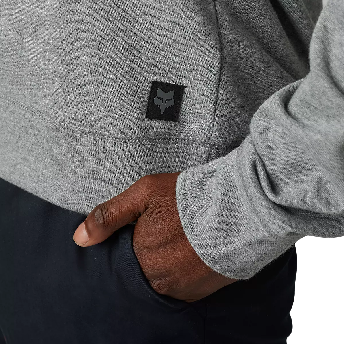 Fox Racing - Level Up Crew Sweatshirt-Heather Graphite (30585-185)