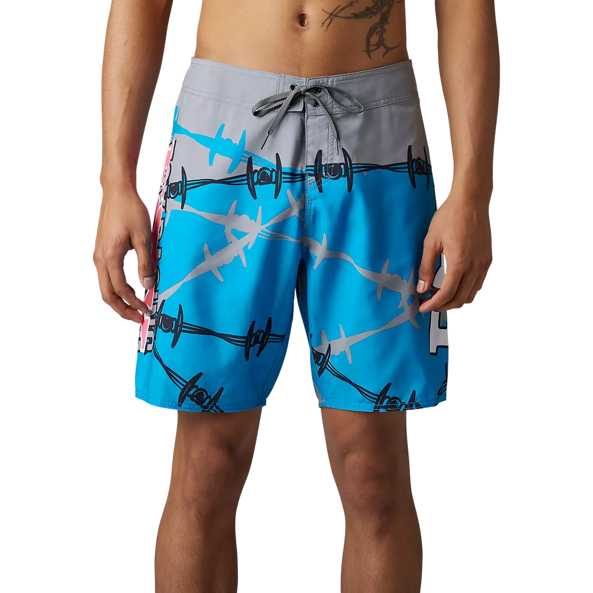 Fox Racing - Barb Wire Boardshorts 19"-Blue/Grey (30725-024)