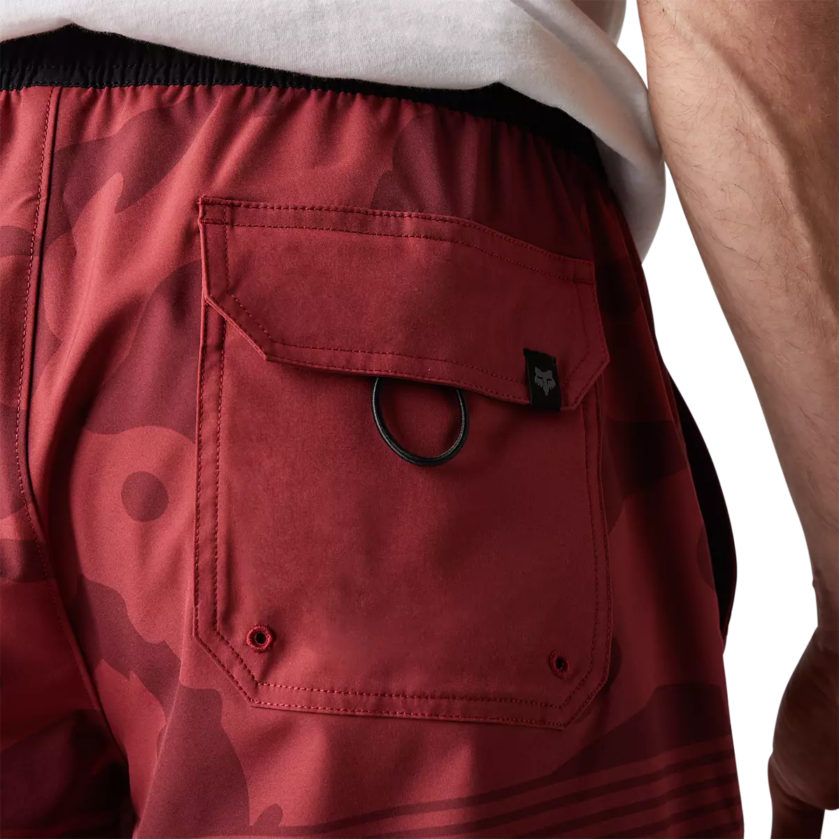 Fox Racing - Vzns Camo Hybrid Shorts-Scarlet (30731-371)