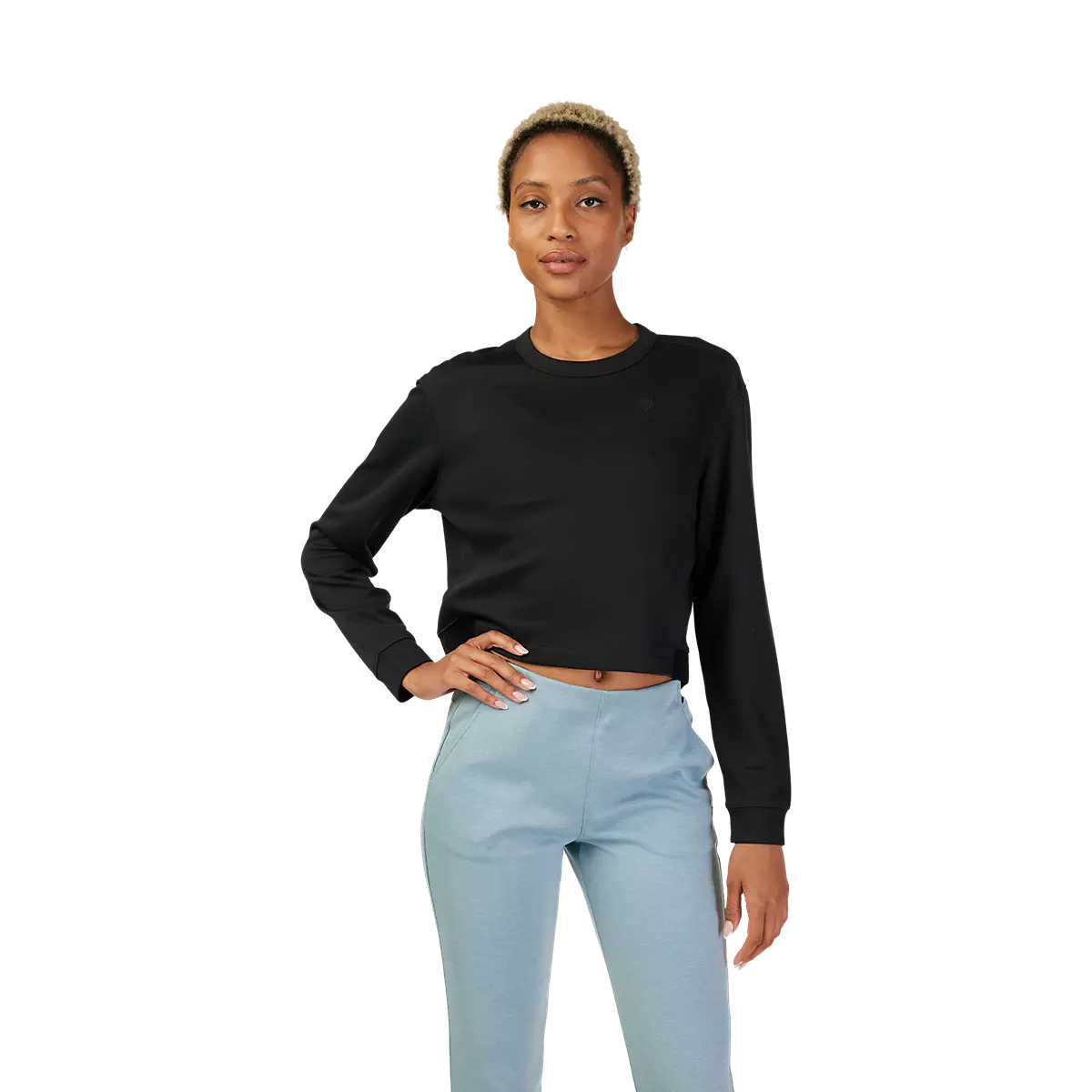 Fox Racing - Womens Balance Crew Fleece-Black (30772-001)