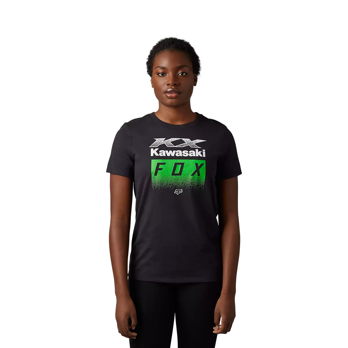 Fox Racing - Fox X Kawasaki SS Tee-Black (30787-001)