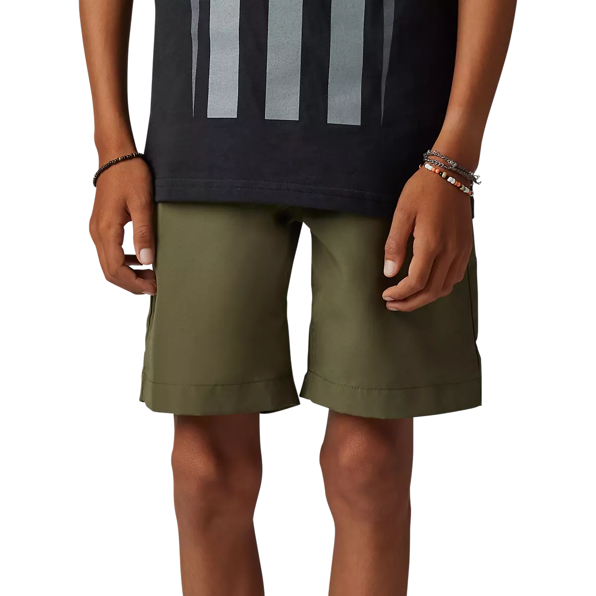 Fox Racing - Youth Essex Tech Short-Olive Green (30819-099)