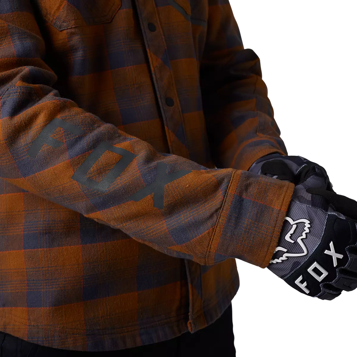 Fox Racing - Defend Drive Windblock Flannel-Nutmeg (31085-512)