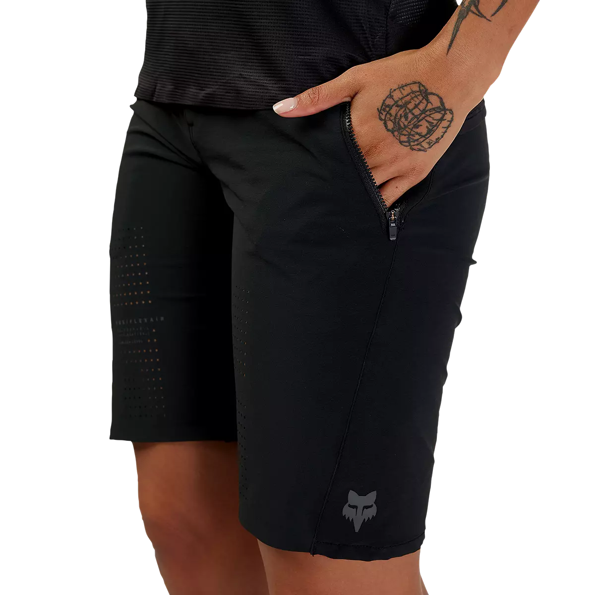 Fox Racing - Womens Flexair Short-Black (31098-001)