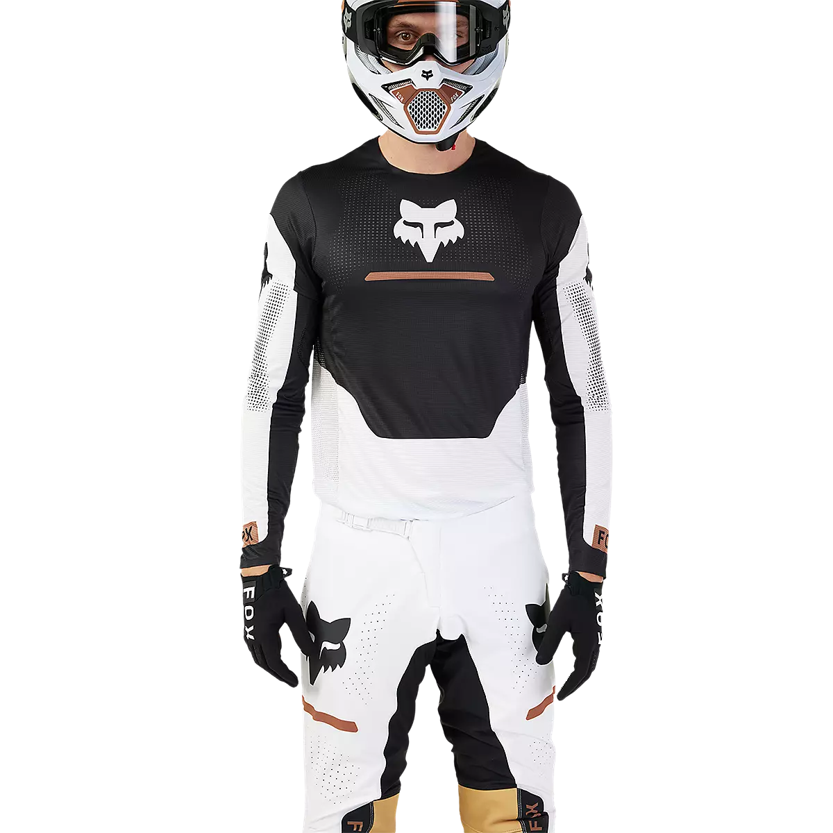 Fox Racing - Flexair Optical Jersey-Black/White (31266-018)