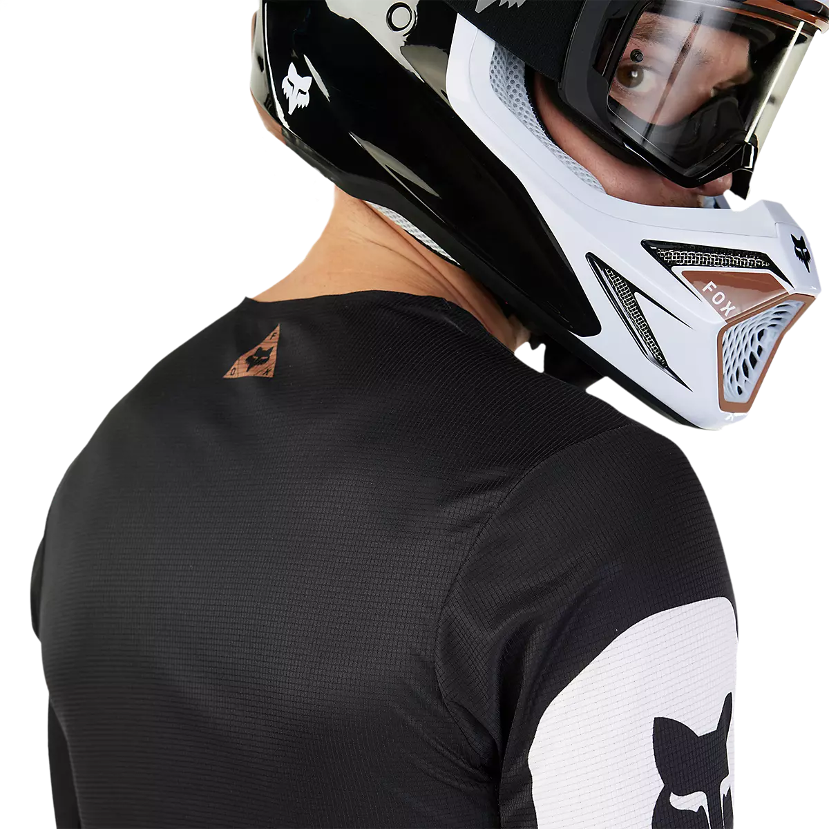 Fox Racing - Flexair Optical Jersey-Black/White (31266-018)