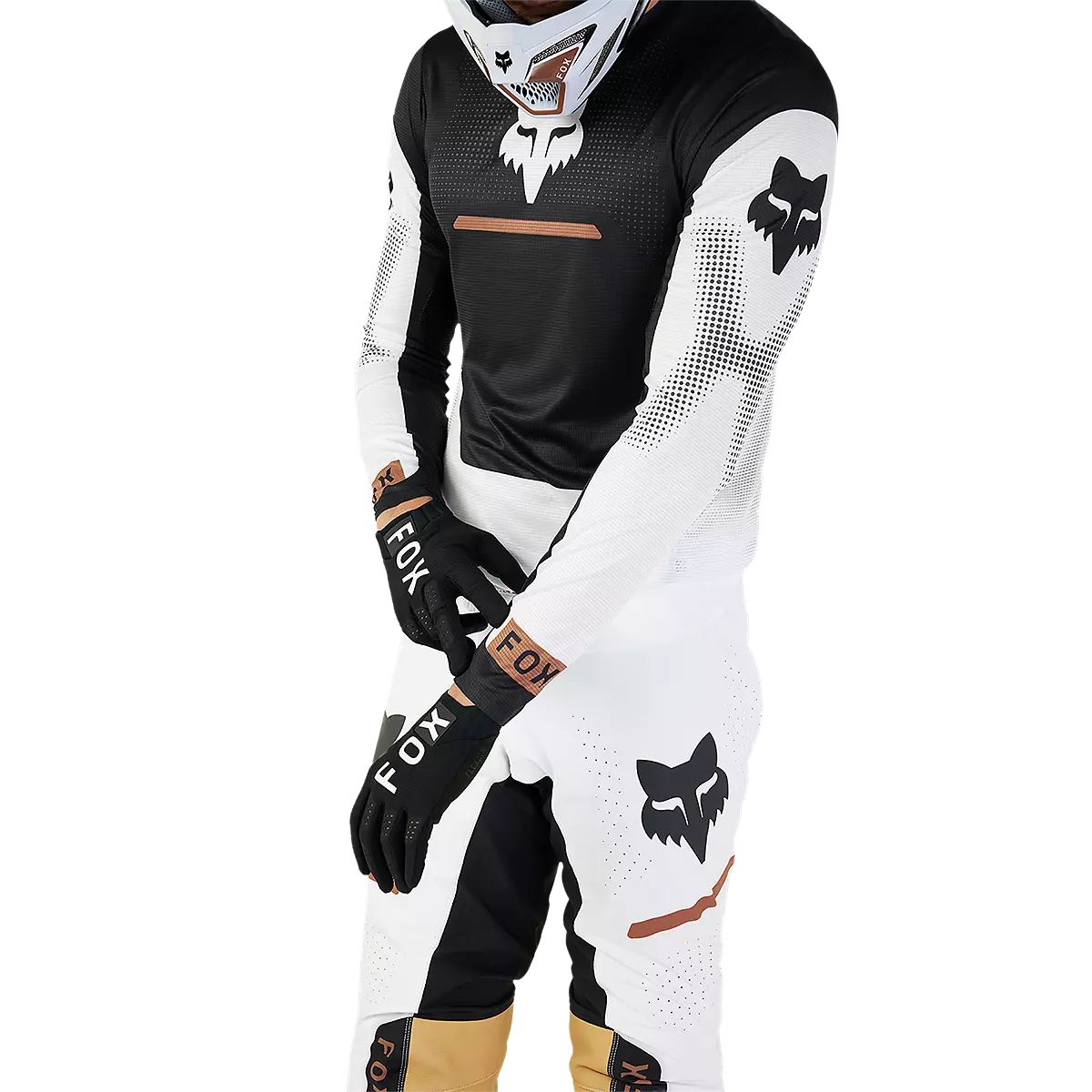 Fox Racing - Flexair Optical Jersey-Black/White (31266-018)