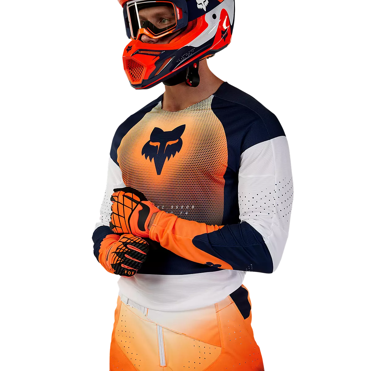 Fox Racing - 360 Revise Jersey-Navy/Orange (31271-425)