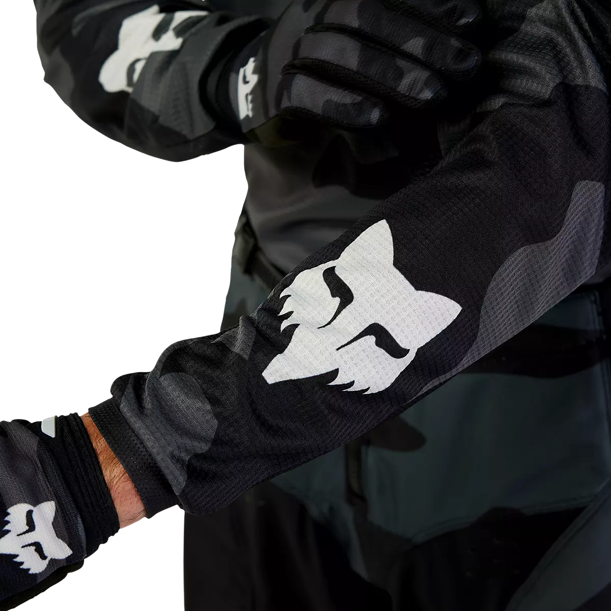 Fox Racing - 180 Bnkr Jersey (31280)-Black Camo (31280-247)