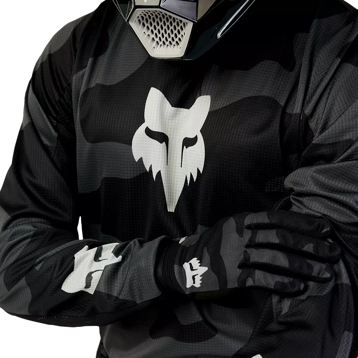 Fox Racing - 180 Bnkr Jersey (31280)-Black Camo (31280-247)