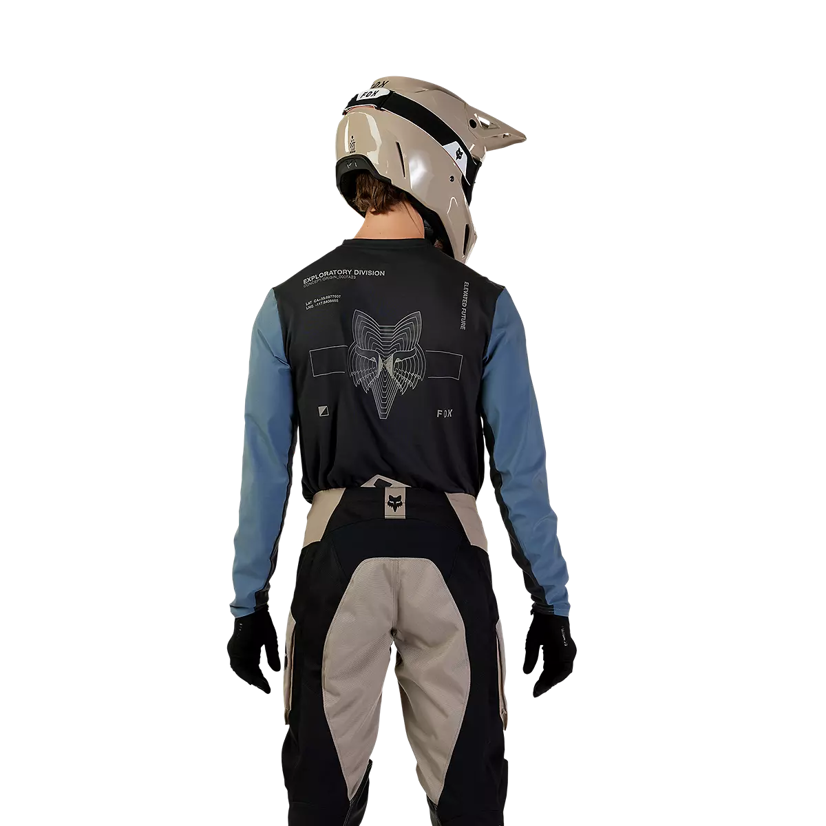 Fox Racing - Ranger Off Road Jersey-Black Vintage (31285-587)