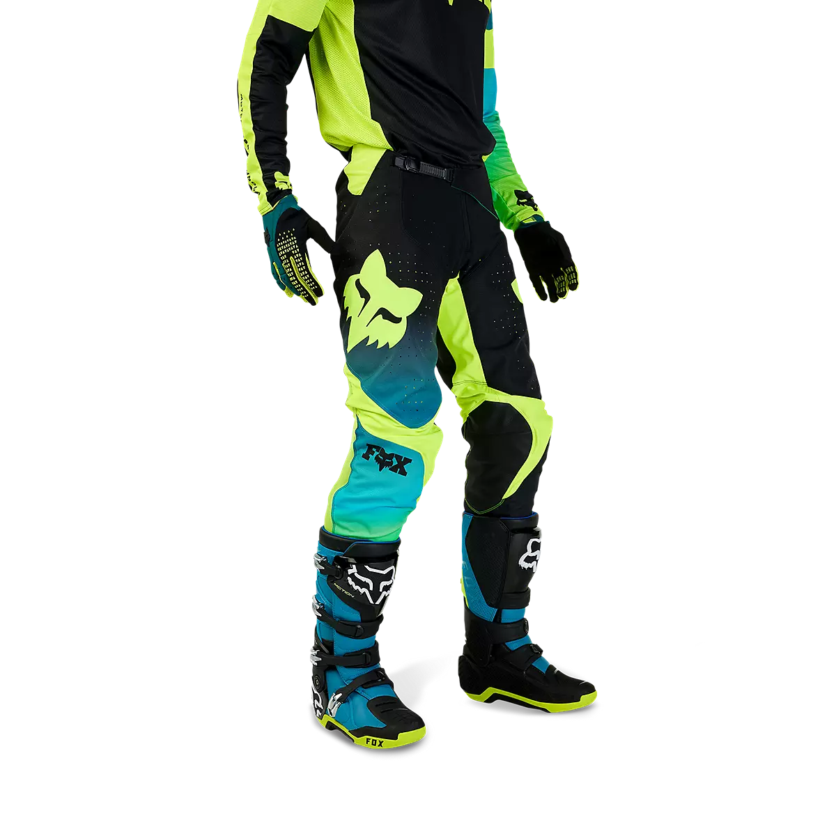 Fox Racing - 360 Streak Pants-Black/Yellow (31293-019)
