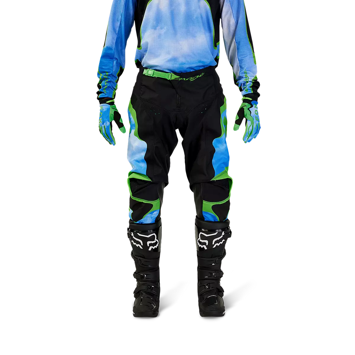 Fox Racing - 180 Atlas Pants-Black/Green (31298-151)
