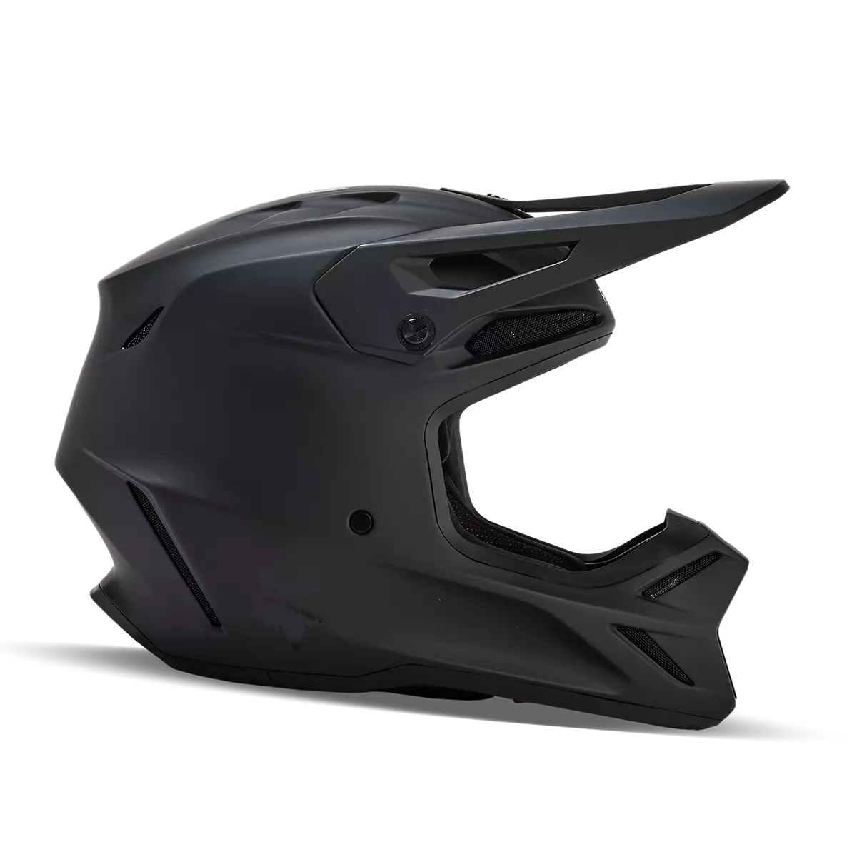 Fox Racing - V3 Solid Helmet-Matte Black (31365-255)