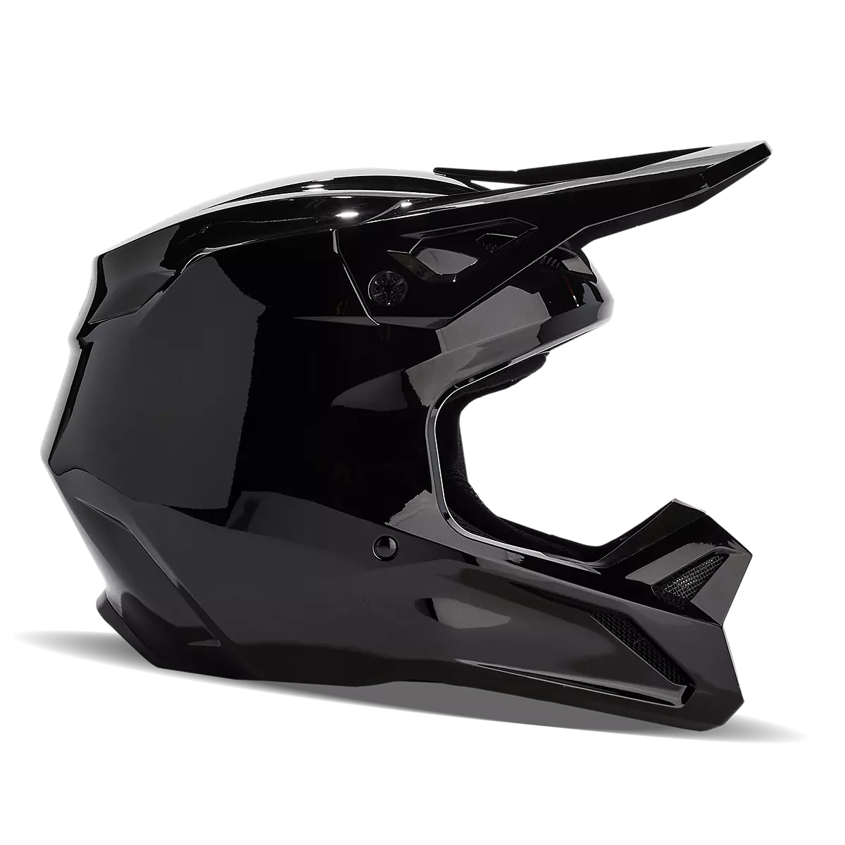 Fox Racing V1 Solid Helmet Black M