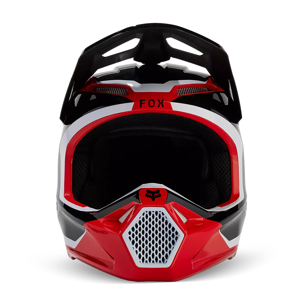 Fox Racing - V1 Nitro Helmet-Flo Red (31370-110)